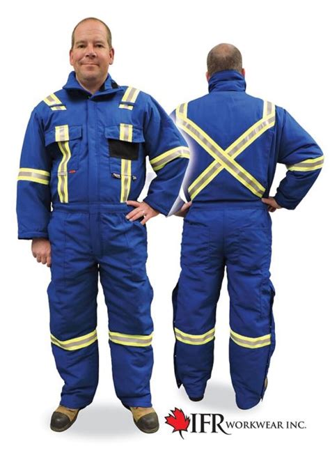 Ifr Nomex Insulated Coveralls Scotchlite Reflective Trim Nsb201