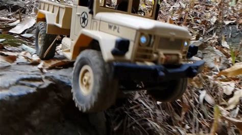 WPL B 1 1 16 Mini Off Road RC Military Truck SlowMix ONE YouTube