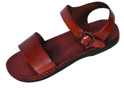 Buy Classic Single Strap Biblical Handmade Leather Sandals Judea