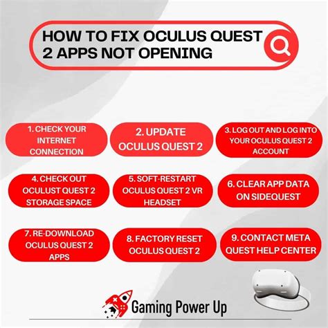 Need To Fix Oculus Quest 2 Won’t Open Apps Here S How