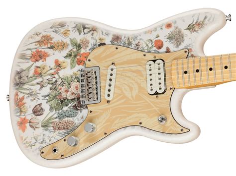 Fender teams up with Shawn Mendes for a revamped floral-finished ...