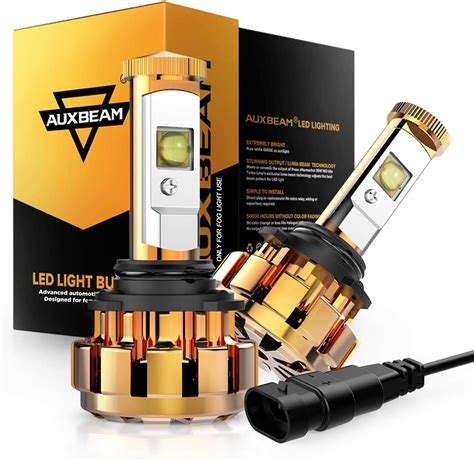 Auxbeam Led Bulbs Hb Hb U Led Fog Light Bulbs W Lm