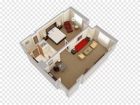 D Floor Plan Bedroom House Plan Hotel Suite Hotel Room Plan Png