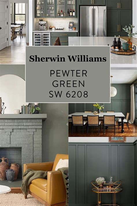 Sherwin Williams Pewter Green Sw 6208 Paint Colors For Home House