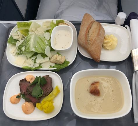 Food Review: Delta A330 Business Class from Paris to New York — Kitchen ...