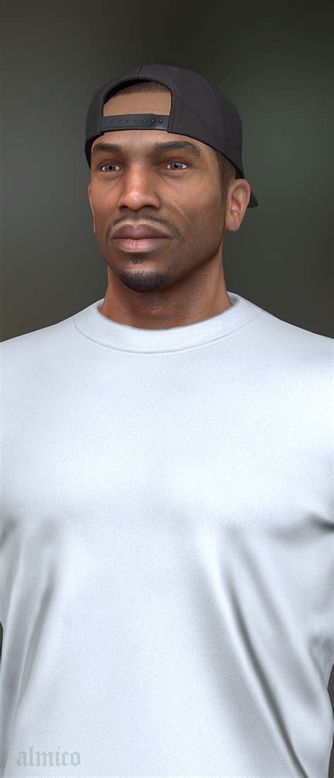 Hd Carl Johnson For Gta V Page 17 Characters Gtaforums