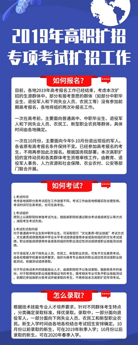 2019高職擴招1000000人？別慌，專項工作實施方案來了 每日頭條