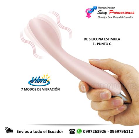 Vibrador Silicona Punto G SexyPromociones Tienda Sex Shop En Ecuador