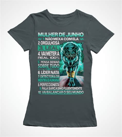 Camiseta Baby Look Mulher De Junho N O Mexa Ela Elo