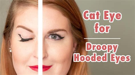 Cat Eye Tutorial For Hooded Droopy Eyes Youtube