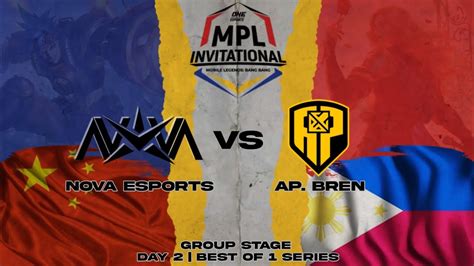 AP BREN VS NOVA ESPORTS GROUP STAGE DAY 1 Oneesports MPL