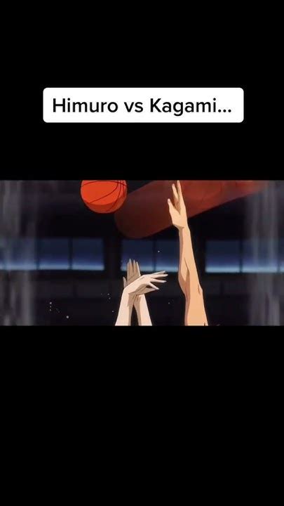 Kurokos Basket Himuro Vs Kagami Youtube