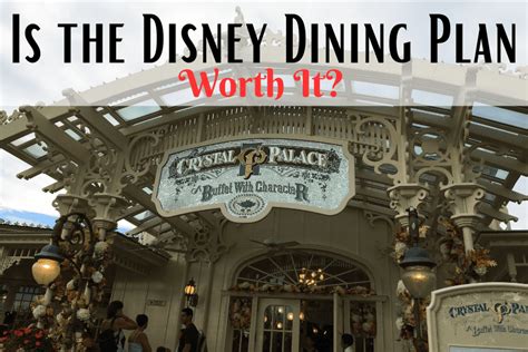 Is The Disney Dining Plan Worth It In 2024 Find Out Now Pixie Packing Travel Co