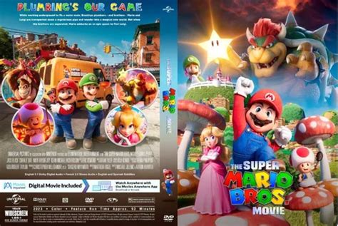 The Super Mario Bros Movie 2023 En Dvd Audio Esp Lat Cuotas Sin