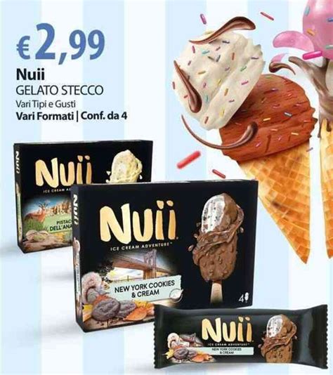 Nuii Gelato Stecco Vari Tipi E Gusti Offerta Di Extra Supermercati