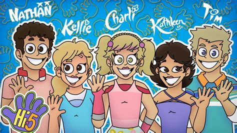 Hi 5 Original Cast Fanart By A Friend By Littlekj20 On Deviantart