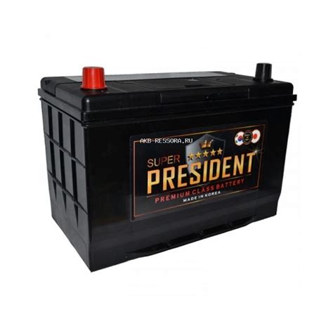 Автомобильный аккумулятор SUPER PRESIDENT 95.1 А.Ч. - Центр-АКБ