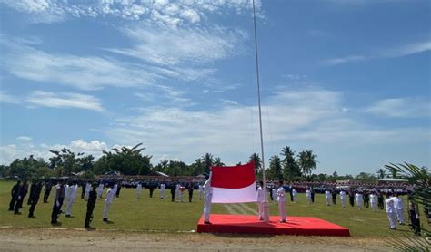 Upacara Hut Ri Ke 78 Di Keerom Berlangsung Penuh Hikmat Dan Sukses Suara Indonesia