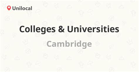 The Top 20 Colleges & Universities – Cambridge, MA (United States)