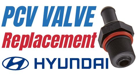 PCV Valve Replacement Hyundai Kia GDI Engine Burning Oil YouTube