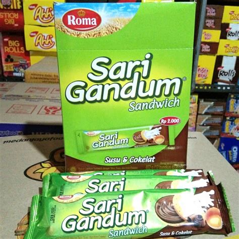 Jual 1 Pak Roma Sari Gandum Coklat Biskuit 36 Gr Shopee Indonesia