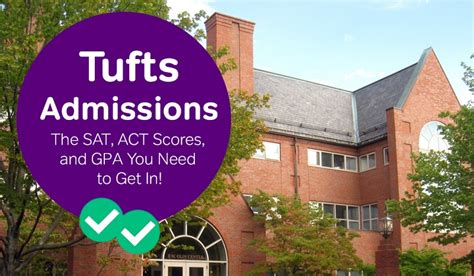 Tufts Admissions The Sat Act Scores And Gpa You Need To Get In