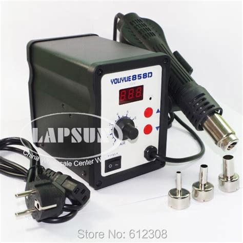 220 V 240 V AC 700 W YOUYUE 858D Desoldering Ferramenta De Soldagem De