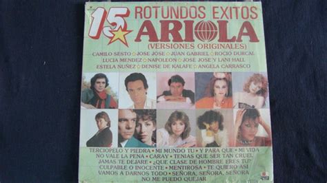 15 Rotundos Exitos Ariola Camilo Sesto José José Juan Lp Meses sin