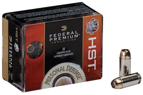 Federal 9mm Luger 124 Gr HST JHP Personal Defense 20 Box Sportsman S