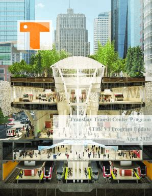 Fillable Online Transbay Transit Center Program Title Vi Fax Email