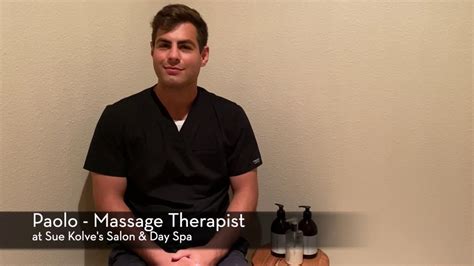 Meet Paolo Massage Therapist Youtube