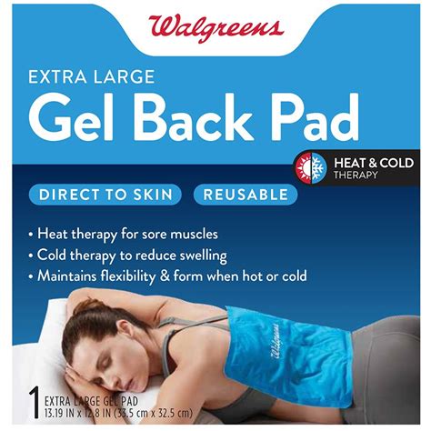 Walgreens Reusable Hot And Cold Gel Pack Extra Large Off