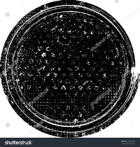 Vector Grunge Circle Rubber Stamp Texture Stock Vector Royalty Free 250039453 Shutterstock