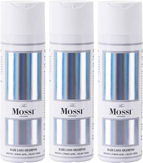 The Mossi London Triple Hair Loss Shampoo : Amazon.com.tr: Kişisel ...