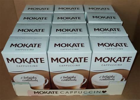 Mokate Cappuccino z Belgijską Czekoladą 8x20g karton