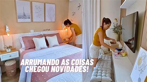 Arrumando Quase Tudo Pela Casa Chegou Novidade De Cama Posta Para Os