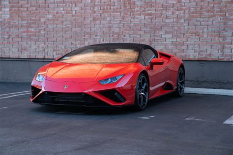 Rent a Red Lamborghini Huracan EVO in Los Angeles - RODEO EXOTIC RENTALS