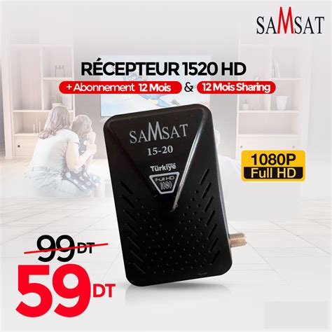 Récepteur Samsat 1520 Mini Extra Hd de la catégorie Récepteur Numérique