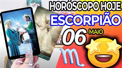 Um Presente Inesperado😍 Escorpião ♏ 6 Maio 2024 Horoscopo Do Dia De