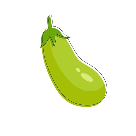 Premium Vector Eggplant Vegetable Vector Illustration