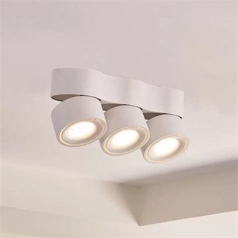 Arcchio Rotari Plafonnier LED Lentilles 3 Lampes Luminaire Fr