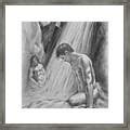 Original Charcoal Drawing Art Male Nude By Twaterfall On Paper 16 3 11 16 Drawing By Hongtao
