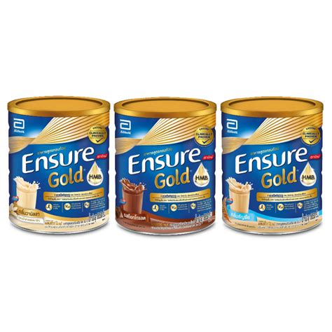 Ensure Gold Vanilla 800 G HMB เอนชวร เอนชวร โกลด อาหารเสรม สตร