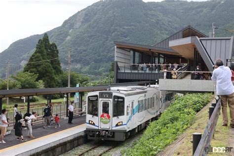 6 画像｜阿蘇カルデラの南側を走る「南阿蘇鉄道」の全線運行を熊本地震から7年ぶり再開。新型車両mt 4000形、トロッコ列車ゆうすげ号も運行