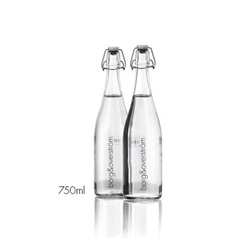 Borg And Overstrom 750ml Swing Top Glass Bottles