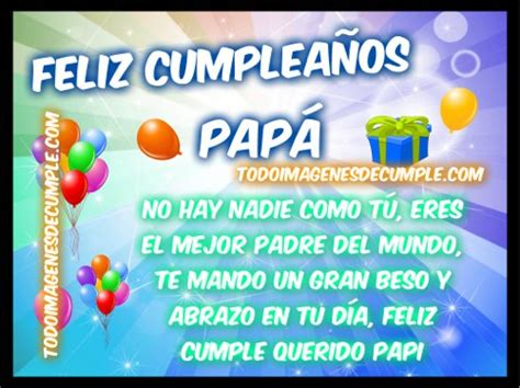 Imágenes De Feliz Cumpleaños Papá