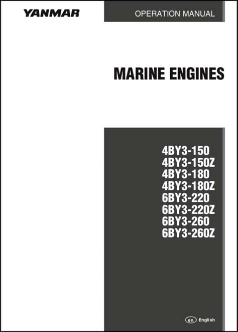 Yanmar Diesel Engine Manuals – MARINE DIESEL BASICS