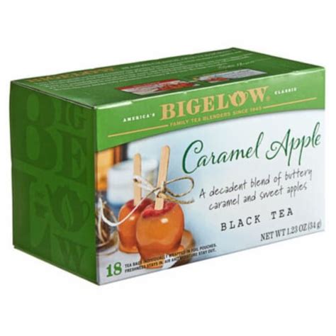 Bigelow Tea Bags Caramel Apple Tea 1 Pack 18 Tea Bags Kroger