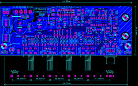 Pcb Tda7377 Amplifier Circuit Diagram Circuit Diagram