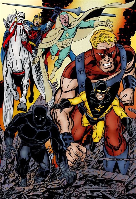 Avengers Assemble John Byrne By Xts On Deviantart In